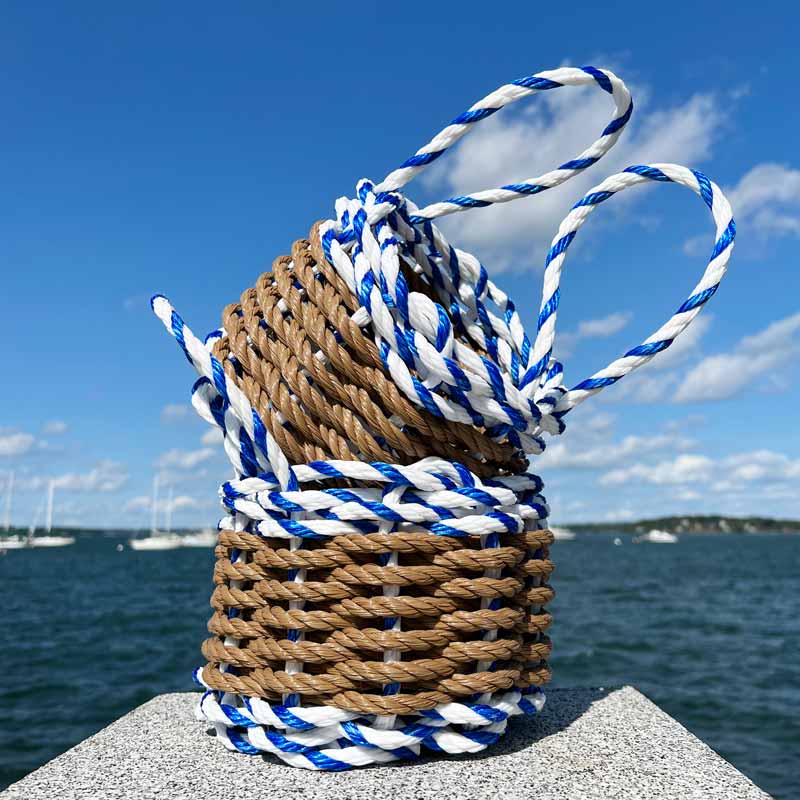 Summer Sails Mini Lobster Rope Basket