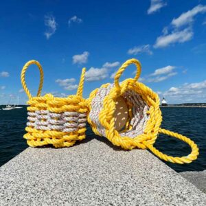 Summer Sun Mini Lobster Rope Basket