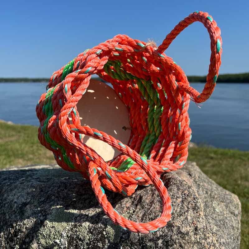 Orange Season Mini Lobster Rope Basket