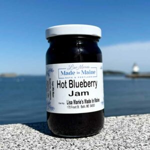 Hot Blueberry Jam 10oz jar