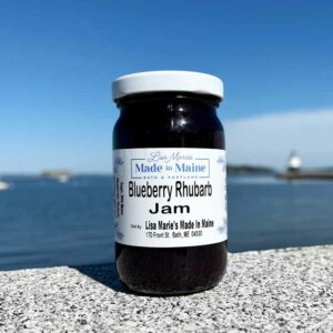 Blueberry Rhubarb Jam 10oz jar by Maine's Own Treats
