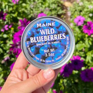 Can of Maine Wild Blueberries 3.5oz
