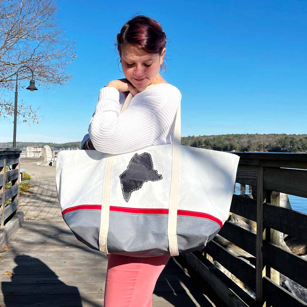 State of Maine Sail Day Tote