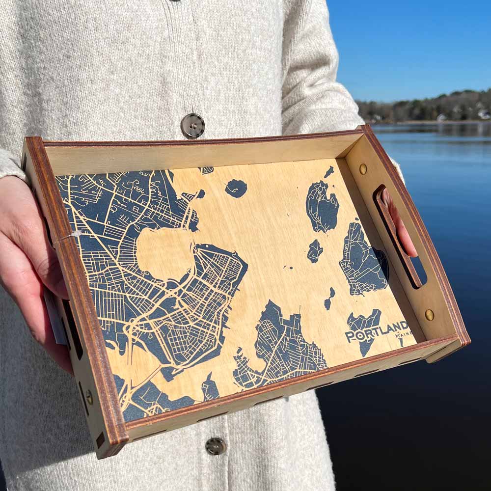 Small Portland, Maine Serving Tray