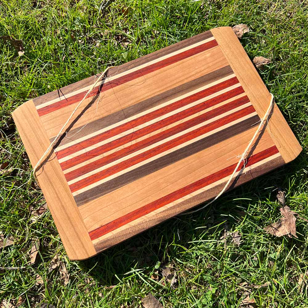 Small Multi Wood Spice Board by Keith