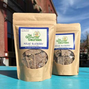 Maine Blueberry Dog Biscuits by Growlin' Gormet
