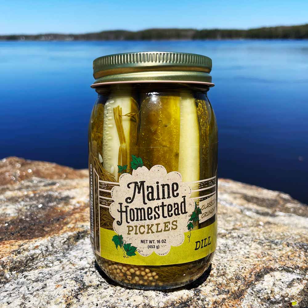 Dill Pickles by Maine Homestead