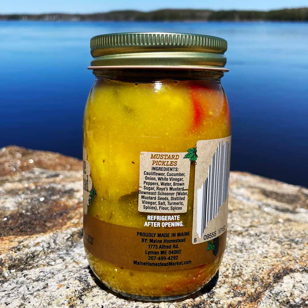Mustard Pickles by Maine Homestead