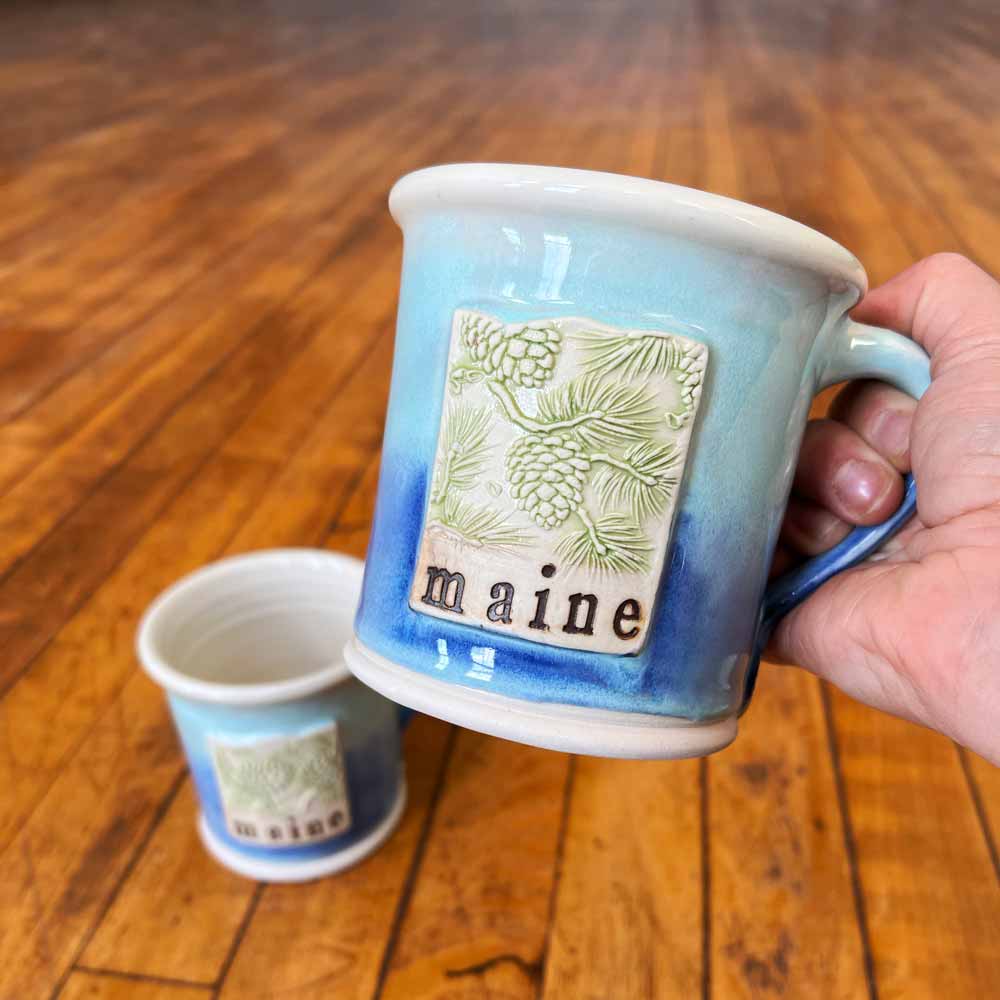 Maine Pinecones Mug