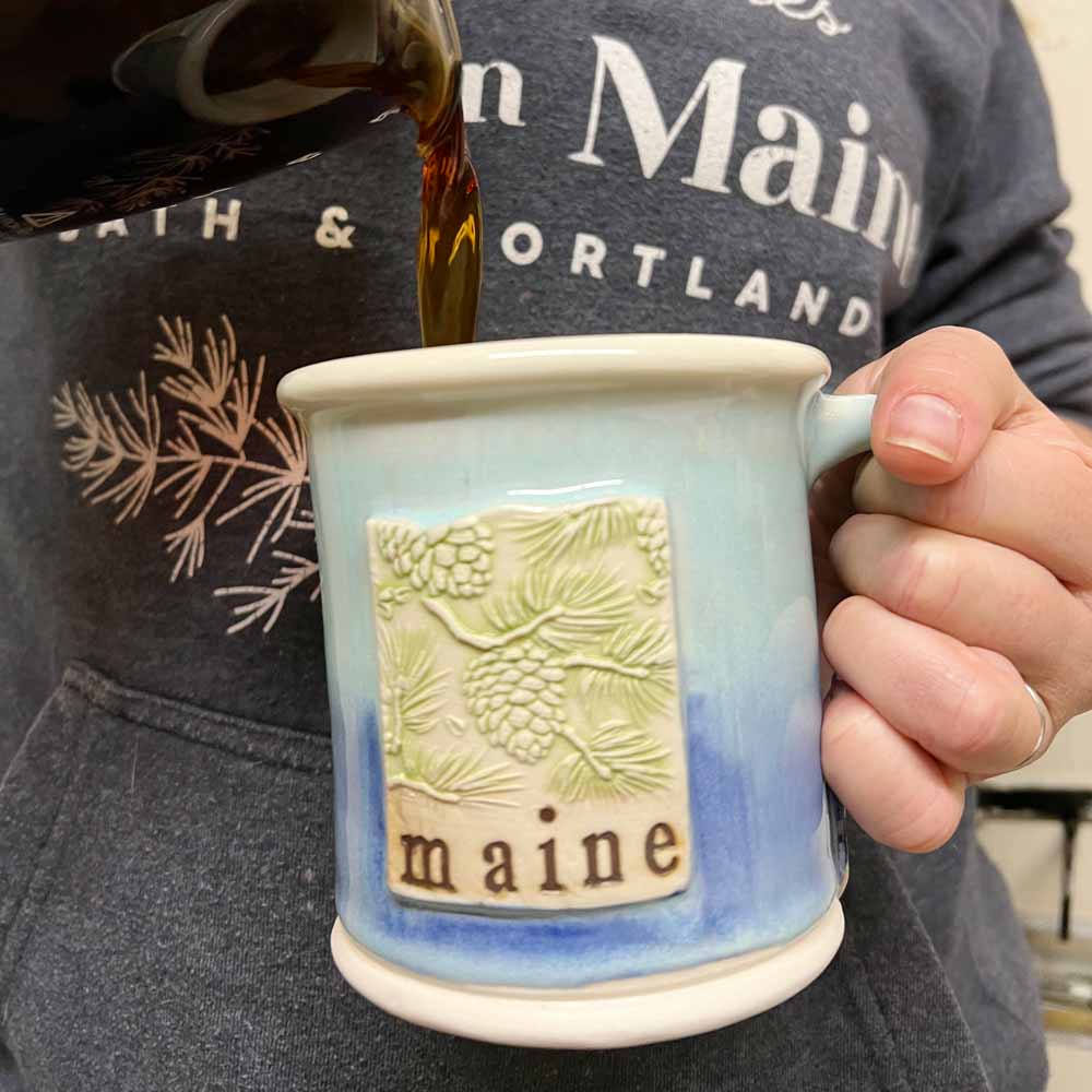 Maine Pinecones Mug