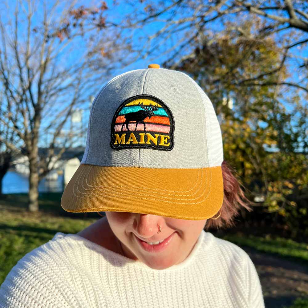 Maine Moose Trucker Hat