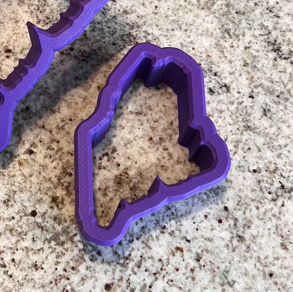 Extra Small State of Maine Cookie Cutter
