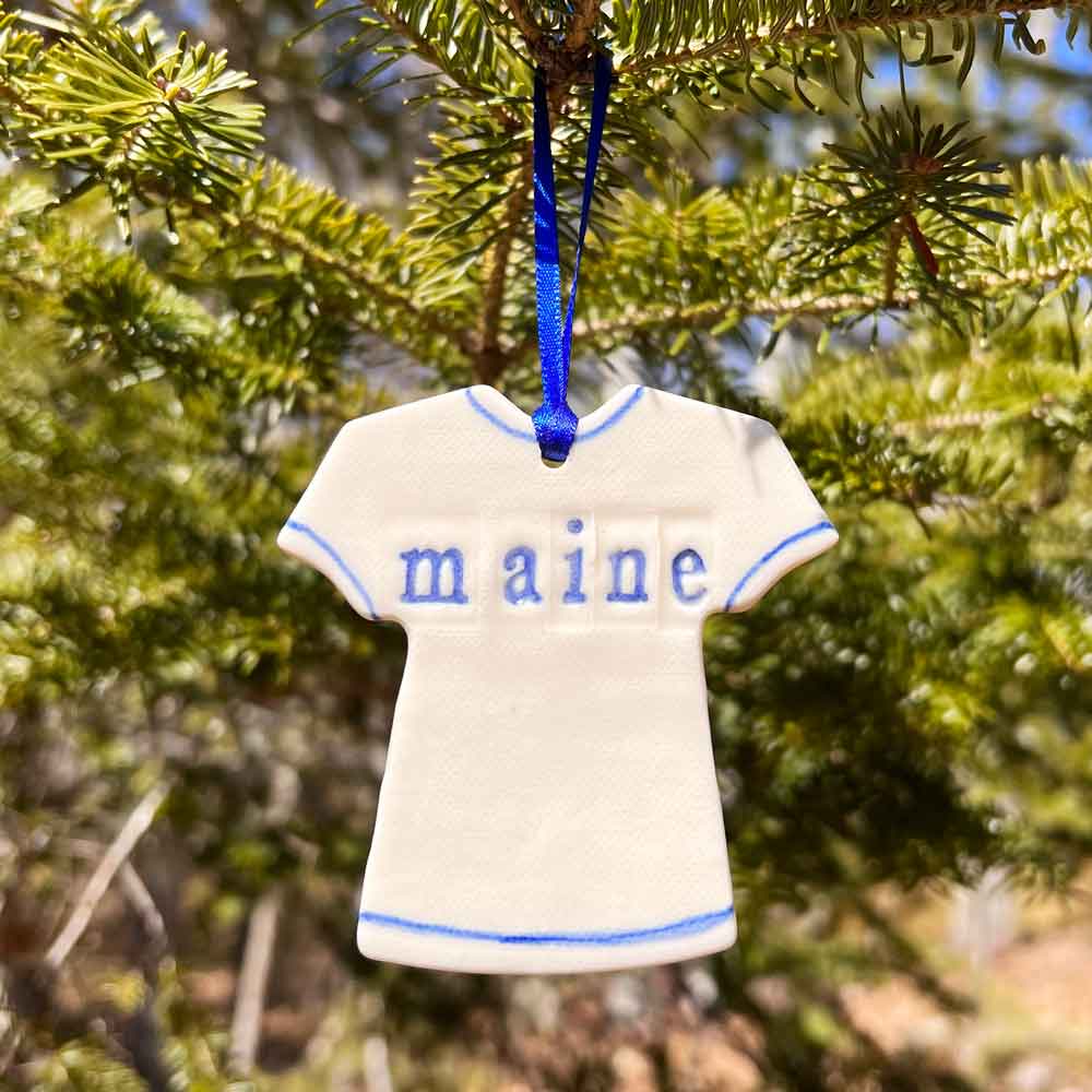 T-Shirt from Maine Ornament - 