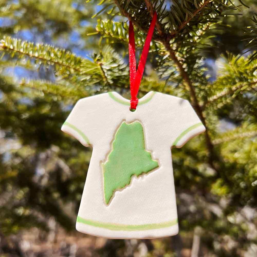 T-Shirt from Maine Ornament - State of Maine
