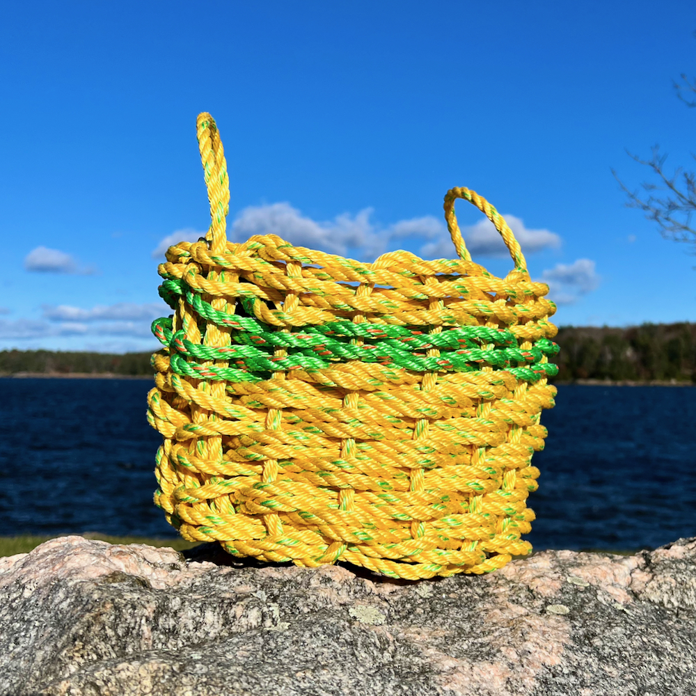 Lemon Lime Lobster Rope Basket