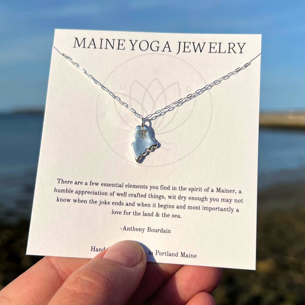 Small State of Maine Necklace