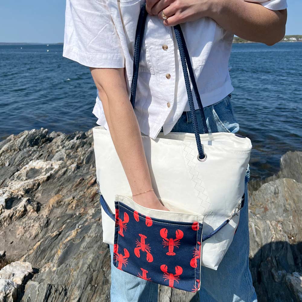 Red Lobster Sail Travel Tote