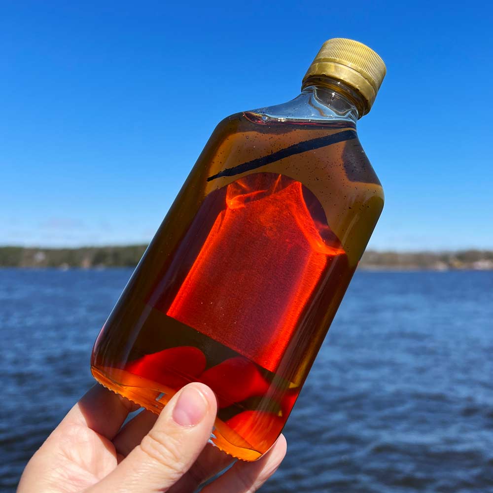 Maple Bean Syrup - Vanilla Infused Maple Syrup