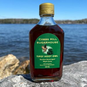 Tipsy Hoot Owl Syrup - Bourbon Barrel Aged Maple Syrup