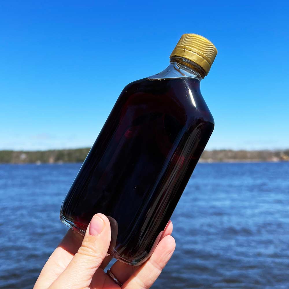 Sugarberry Syrup - Elderberry infused maple syrup