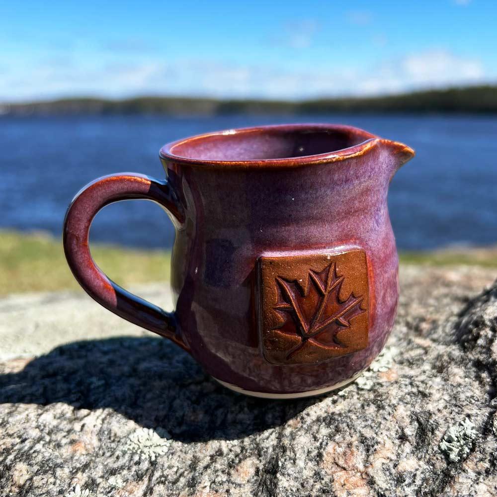 Purple Mini Pitcher by Muddy Toes Pottery