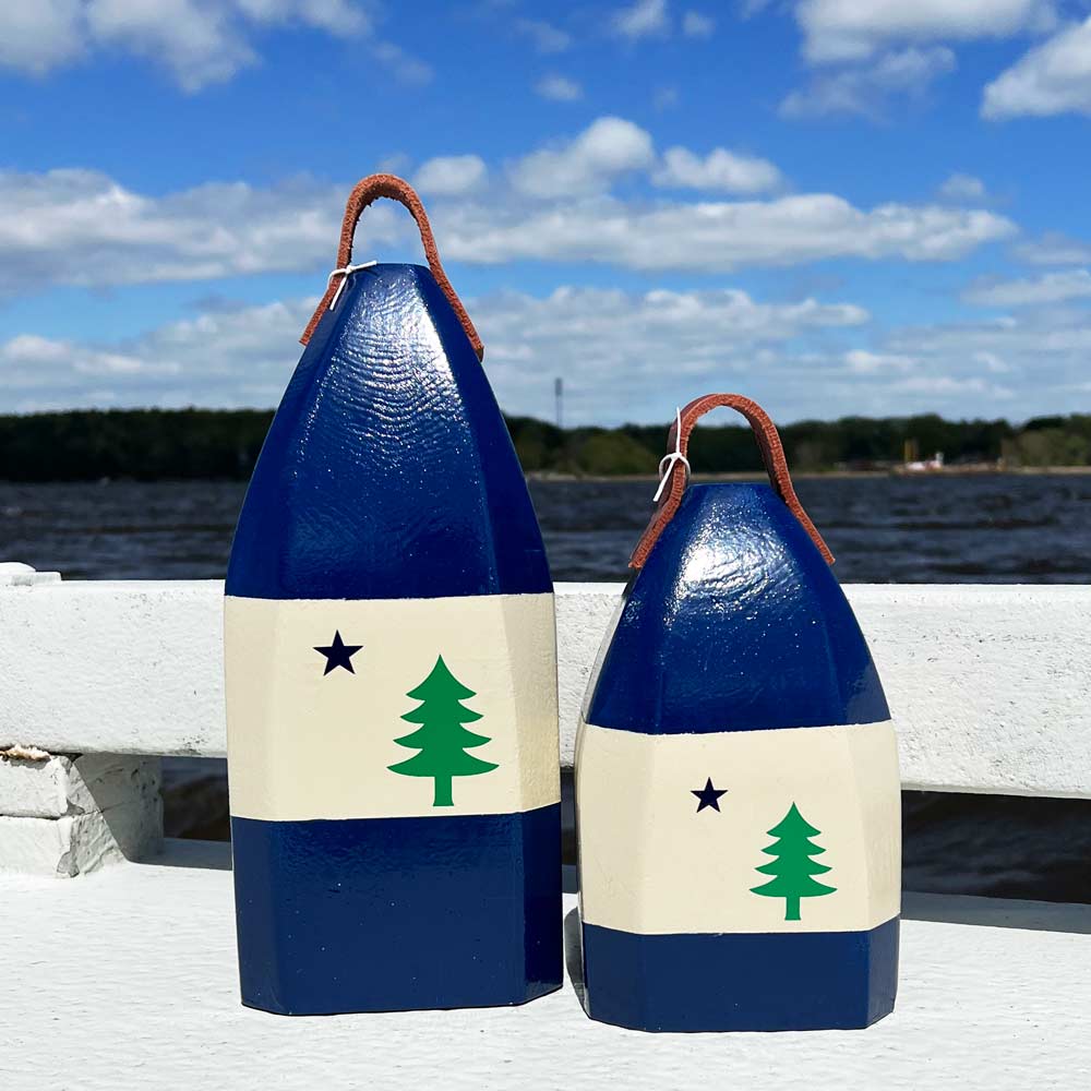 First Maine Flag Buoy Centerpieces