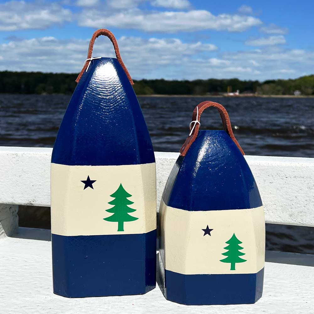 First Maine Flag Buoy Centerpieces