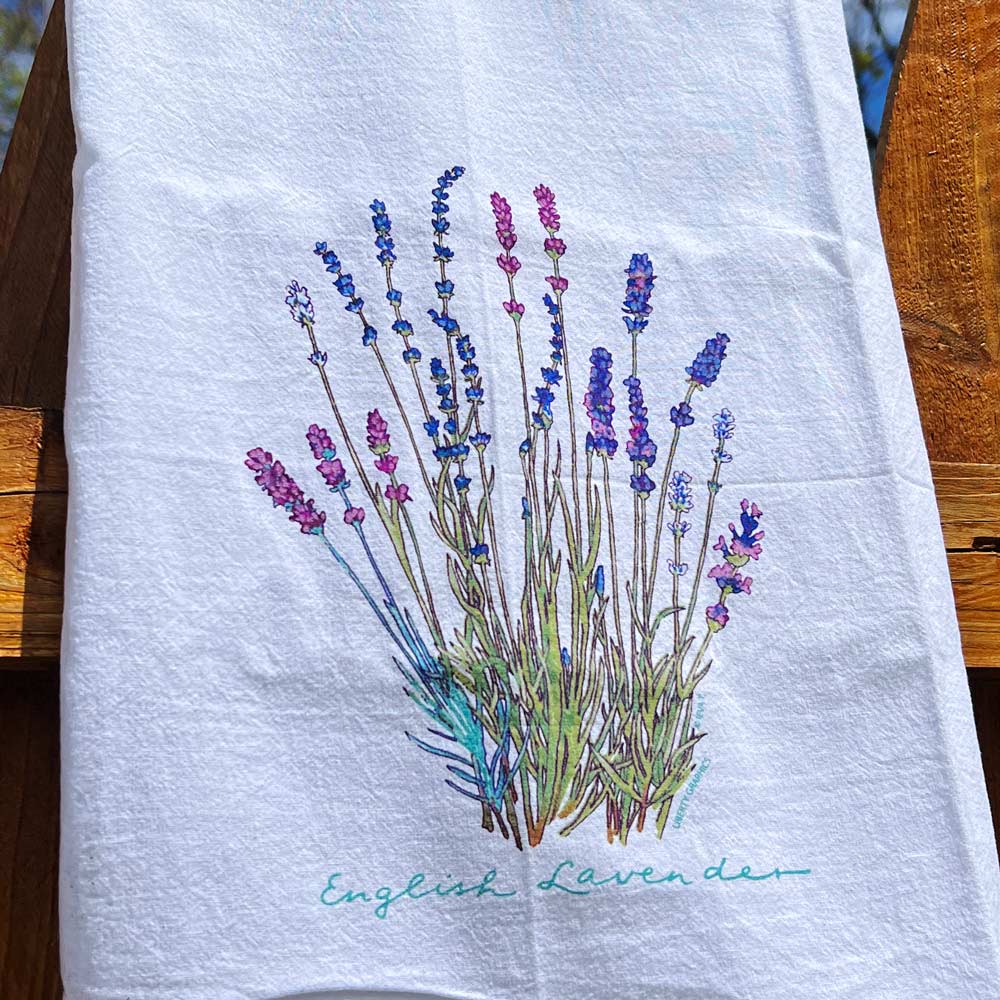 English Lavender Tea Towel