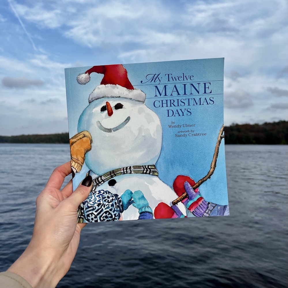 My Twelve Maine Christmas Days Softcover Book