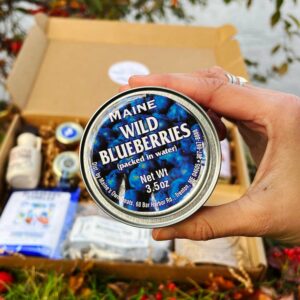 Canned Wild Maine Blueberries