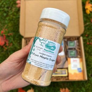 Granulated Maple Sugar from Kinney's Sugarhouse - Maine Sweet Tooth Gift Package