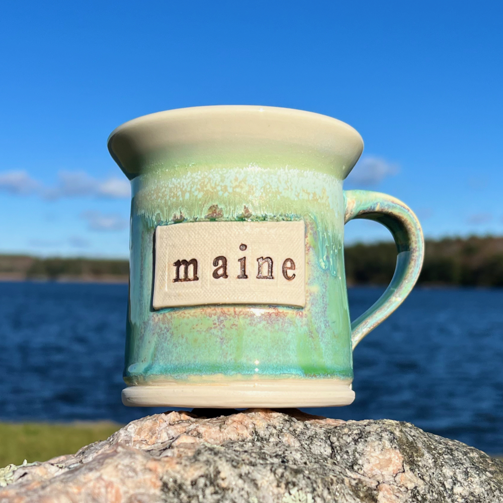 Maine Mug #27 by Devenney Pottery
