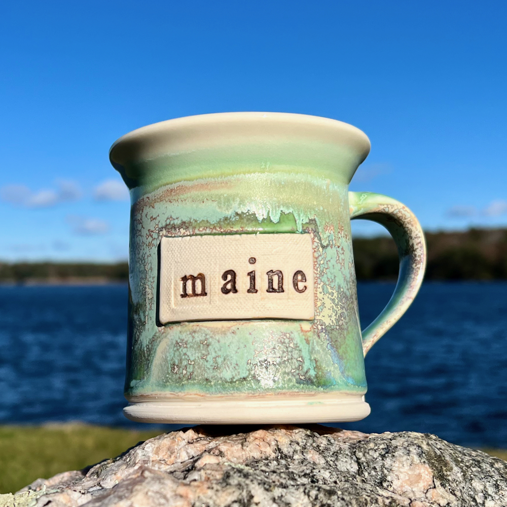 Maine Mug #25 by Devenney Pottery