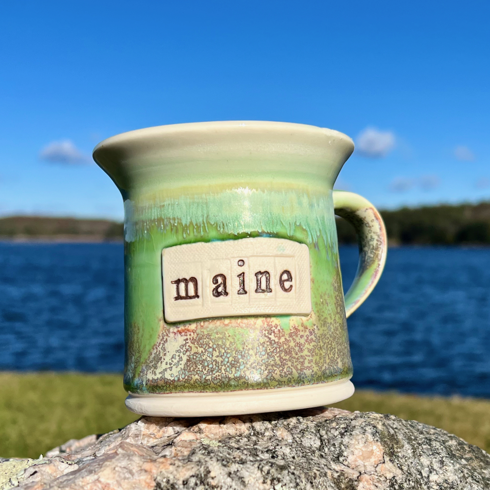 Maine Mug #26 by Devenney Pottery