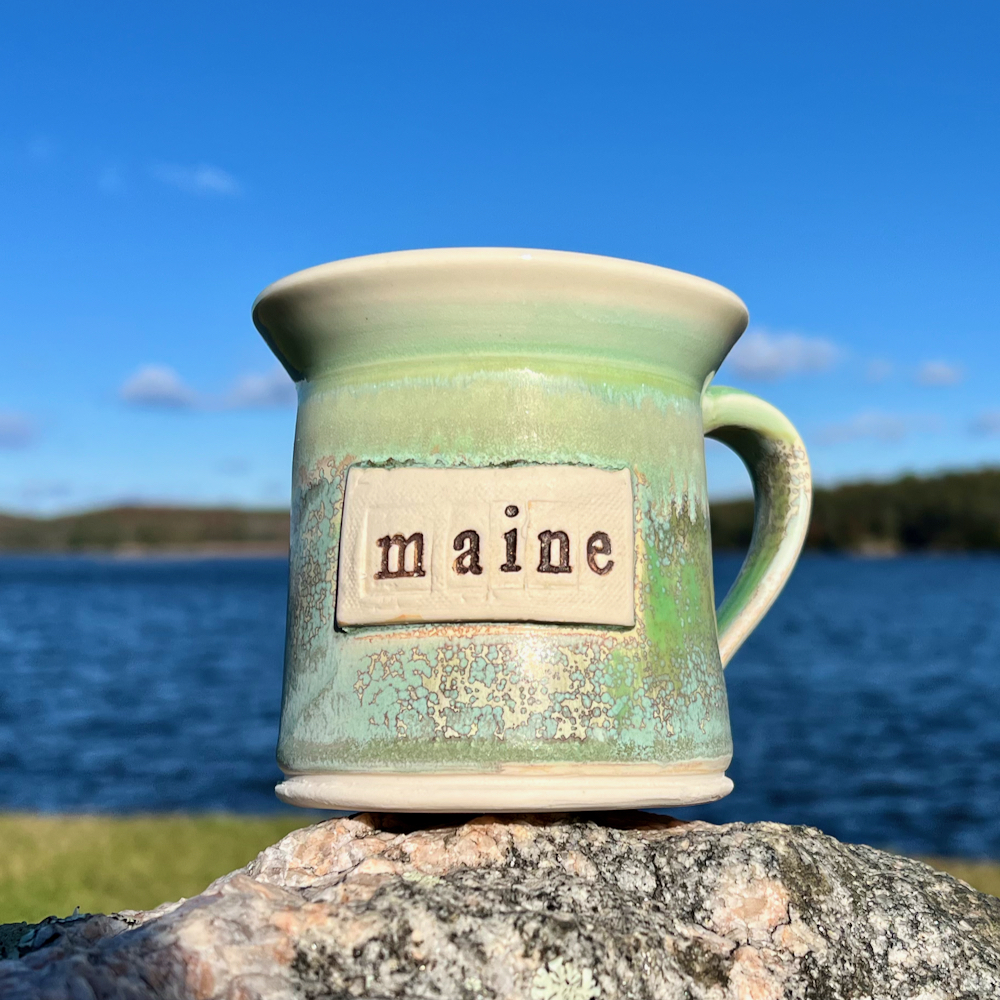Maine Mug #28 by Devenney Pottery