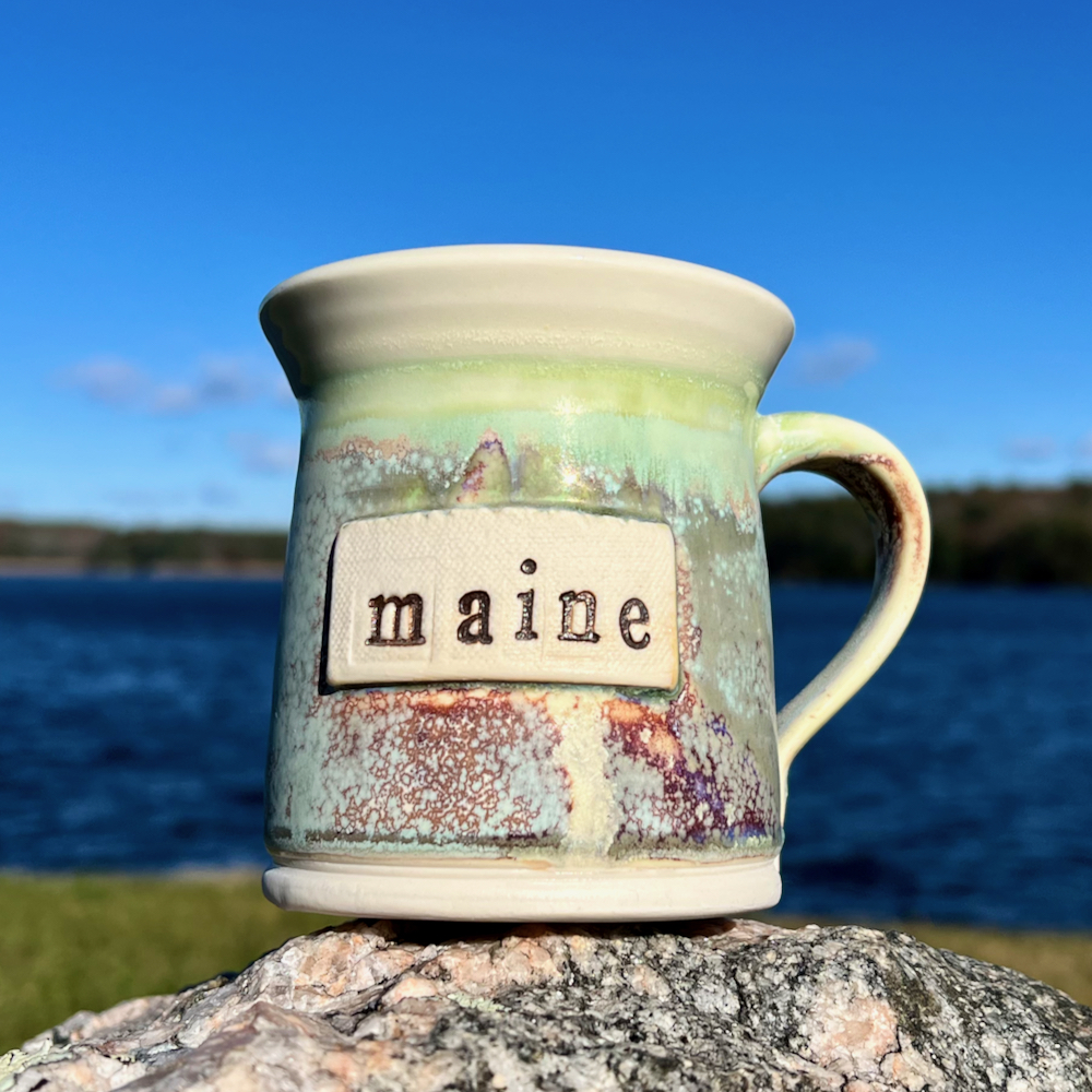 Maine Mug #31 by Devenney Pottery