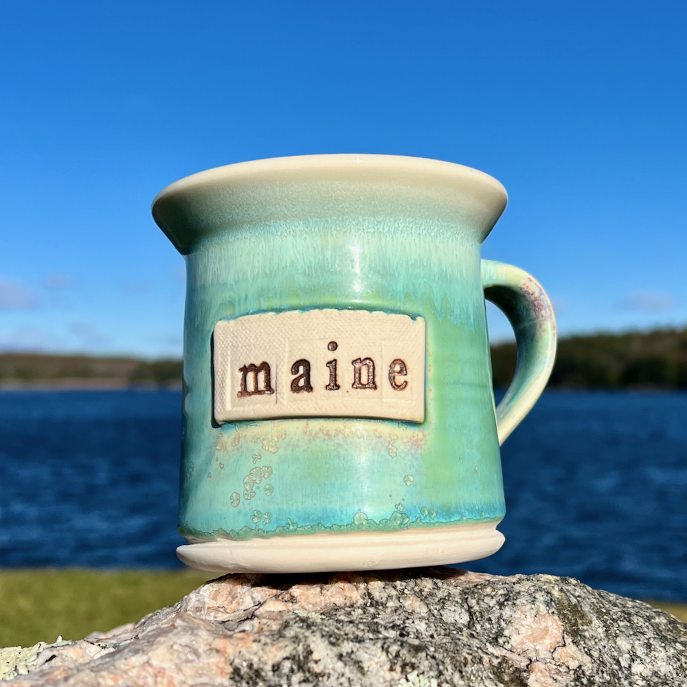 Maine Mug #32 by Devenney Pottery