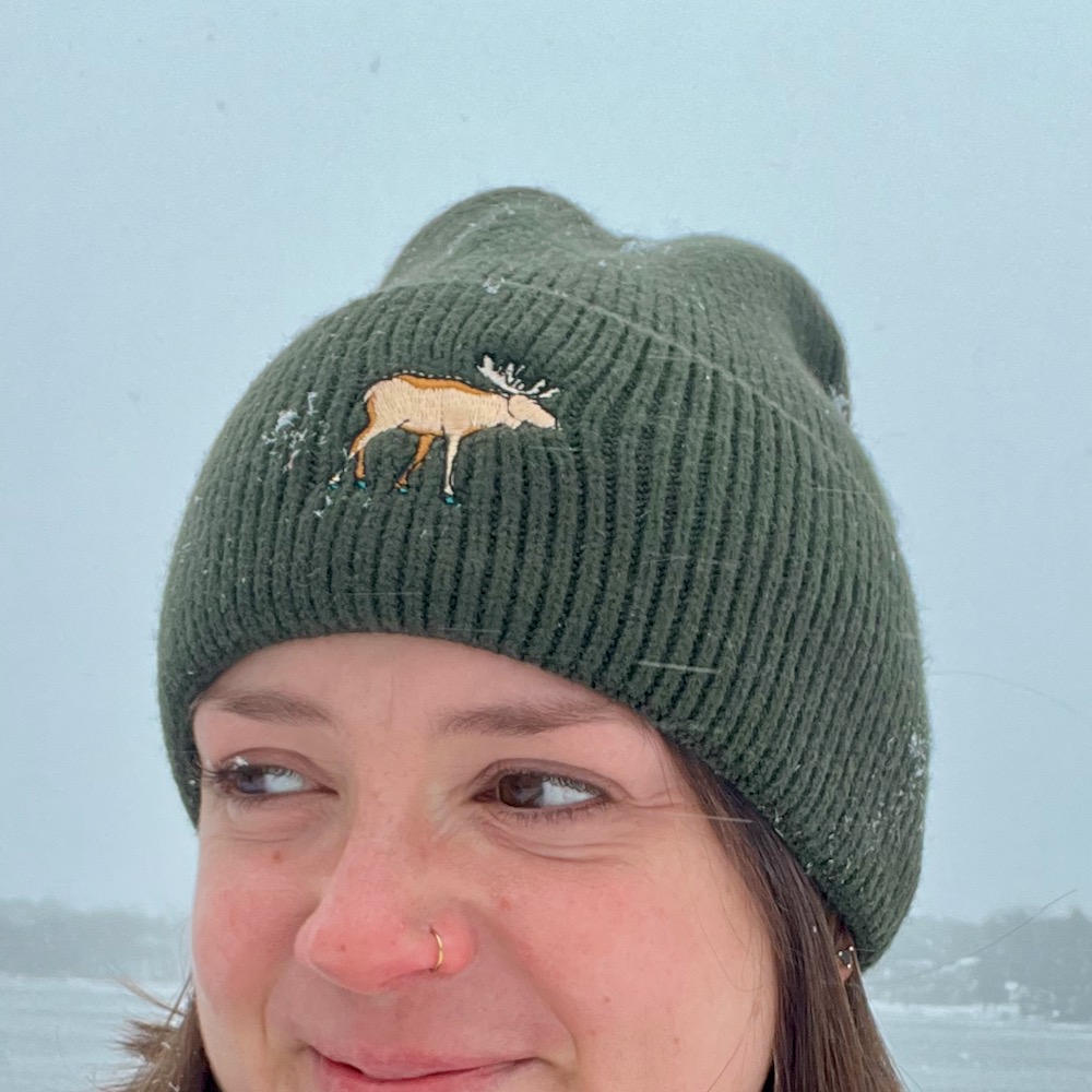Moose on the Move Beanie