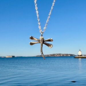 Dragonfly Necklace by Cullen Jewelry Design