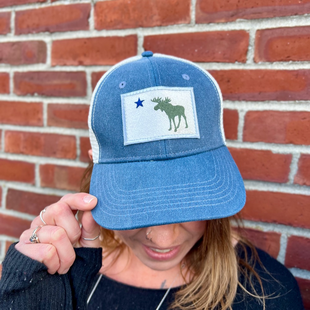 Moose and Star Trucker Hat