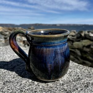 Persimmon's Glaze Mug by Unity Pond Pottery