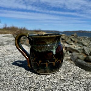 Rutile Glaze Mug by Unity Pond Pottery